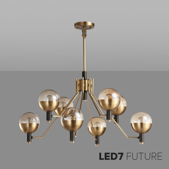 Loft Industry Modern - RetroFuture Chandelier